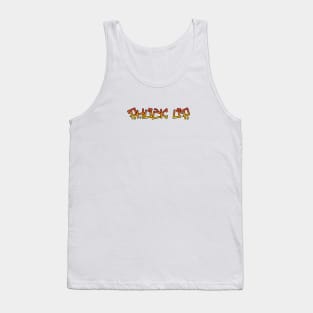 orange fade Tank Top